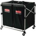 ラバーメイド Xカート ダブルタイプ 300L ブラック RM1881781BK