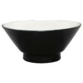 黒釉(中白) 切立高台6.5寸丼