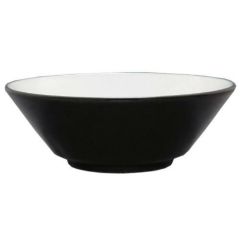 黒釉(中白) 切立6.3寸丼