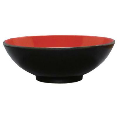 柚子黒(中赤) 丸6寸丼