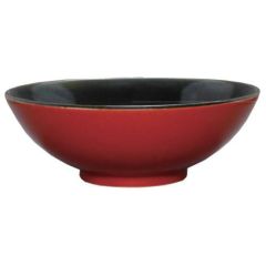 柚子赤(中黒) 丸6.8寸丼