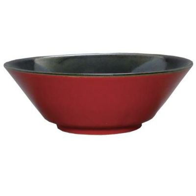 柚子赤(中黒) 切立6.8寸丼