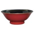 柚子赤(中黒) 6.3寸反高台丼