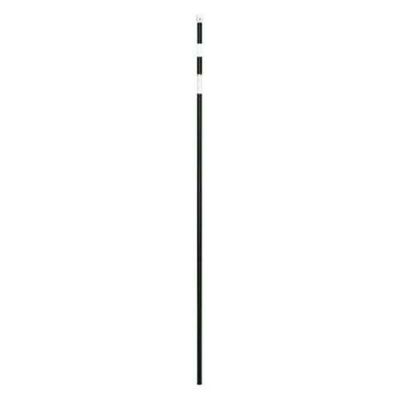 のぼり オリジナルポール 2.4m 黒 61432BLK