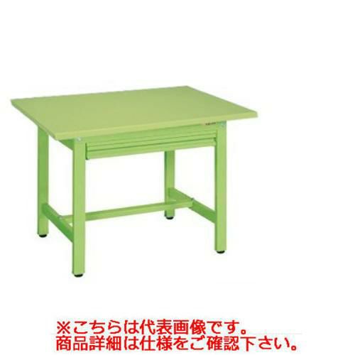【サカエ】軽量作業台KSタイプ(全面引出し付) KS-097SZ 幅W900×奥行D750×高さH740mm