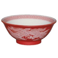 赤釉白竜 お子様丼