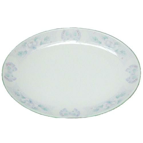 ヒスイ花蝶 9吋メタプラター