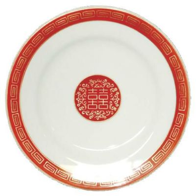 赤金 8吋ミート皿