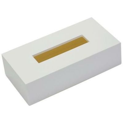 カラーティッシュボックス ホワイト 260×135×H73