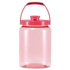 プラスチック カラー果実酒びん R型 4.2L ピンク