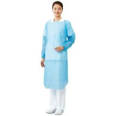 ナビロールエプロン（袖付き）クリア 50枚入 0-9865-02