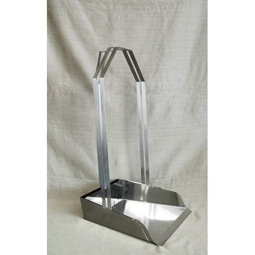 オールステンレスちりとり（穴なし）DST-N