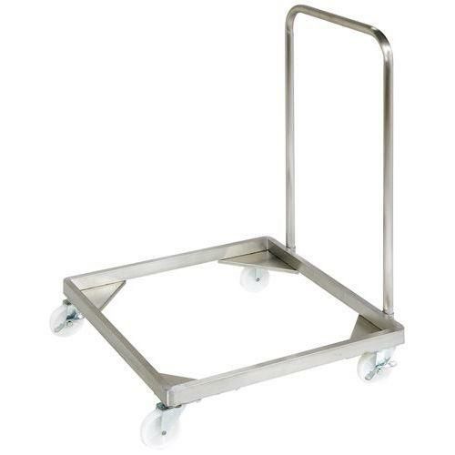 EBM 18-8 グラスラックドーリー ハンドル着脱式（底板付）