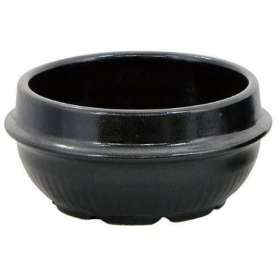 耐熱陶器 チゲ鍋（黒仕上げ）17.5cm