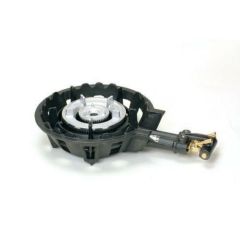 【タチバナ】鋳物コンロ 二重 羽根付 種火付 TS-208P 全長525×直径330×高さ130(mm)/業務用/新品/送料無料 | 二重バーナー |  業務用厨房機器・調理道具・家具・食器の通販・買い取りサイト テンポスドットコム