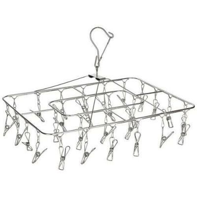 ステンレス 角型ピンチハンガー 28ピンチ SHS-28