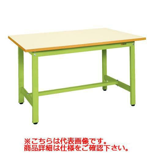 【固定式】【サカエ】軽量作業台KSタイプ KS-189PIG 幅W1800×奥行D900×高さH740mm