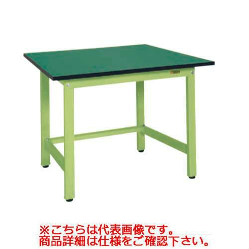 【固定式】【サカエ】軽量作業台KSタイプ(改正RoHS10物質対応) KS-157FE 幅W1500×奥行D750×高さH740mm