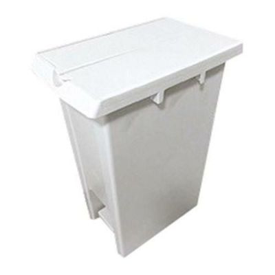 サンコー エコンダストボックス ペダル式ジョイント No.37 2枚蓋 ホワイト