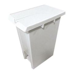 サンコー エコンダストボックス ペダル式ジョイント No.37 2枚蓋 ホワイト