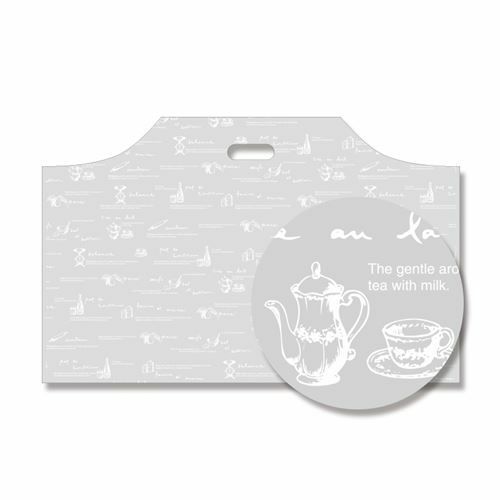 HEIKO 手抜きポリ袋 バイオハンディバッグ YL ティータイム 500枚