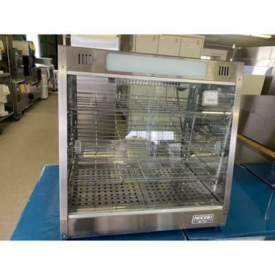 【中古】2009年製 ニチワ 業務用 温蔵 ホット ショーケース HSC-603 業界最長1年保証】【中古】卓上ホットショーケース ニチワ電機