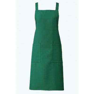 胸当てエプロン グリーン