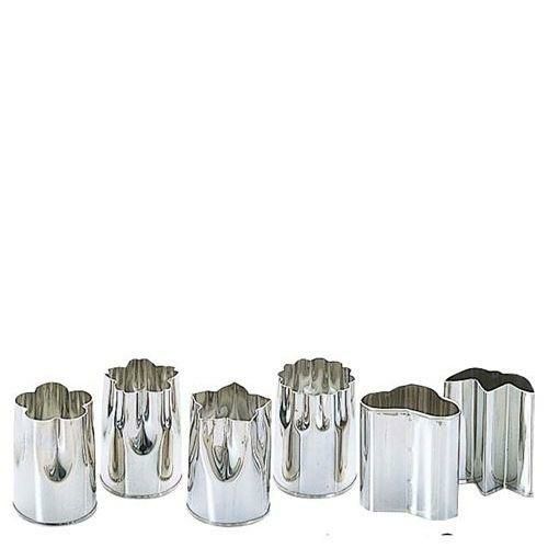 18-8 野菜抜型 6Pcsセット 大 No.131