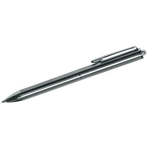 ステンレス2色ボールペン（クリップ付）KTB-117