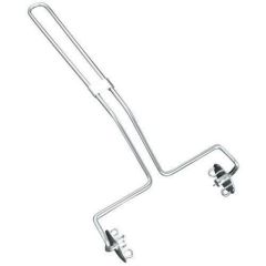 粘着ローラー ステンレスハンドル キャップ付き KSR-160CAP