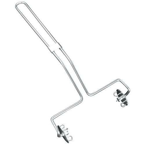 粘着ローラー ステンレスハンドル キャップ付き KSR-160CAP