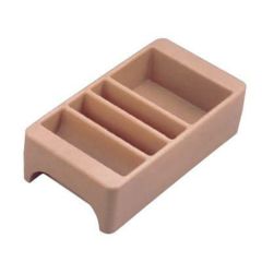 ドリンクディスペンサー コンジメントホルダー LCDCH (4ッ仕切) コーヒーベージュ (業務用)