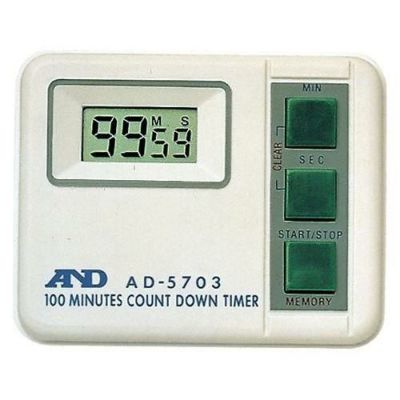 A＆D デジタル式 タイマー 100分計 AD-5703 Type A
