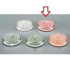 プラスチック剣山（カラー銅板付）赤