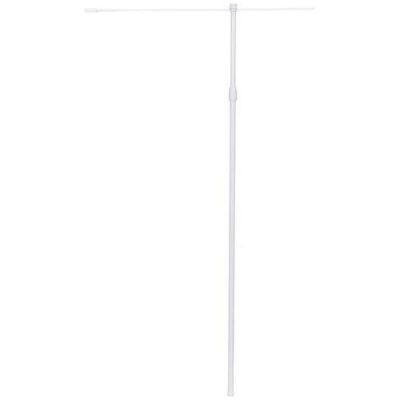のぼり オリジナルポール 2.4m 白 61432WHT
