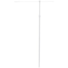 のぼり オリジナルポール 2.4m 白 61432WHT
