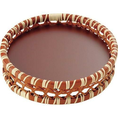 樹脂 六ツ目オードブル 9寸 茜 91-170B