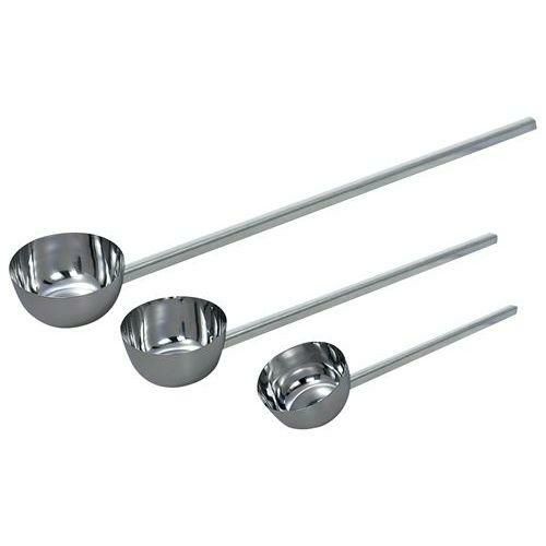 ステンレス 一体型角柄ひしゃく 21cm（2.7L）柄長1000 KSH21-100