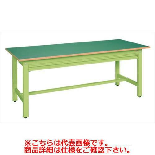 【サカエ】軽量作業台KSタイプ(全面引出し付) KS-189FZ 幅W1800×奥行D900×高さH740mm