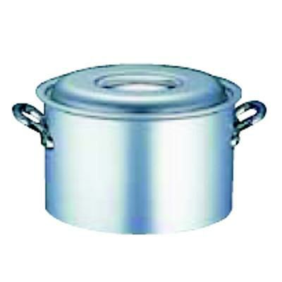 エコクリーン アルミマイスター半寸胴(本体内面ゼロクリア2コート加工) 21cm 【グループC】