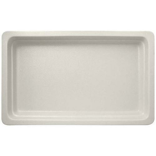 ラックポーセレン ガストロノームパン 角型 深 2/3 スノーホワイト