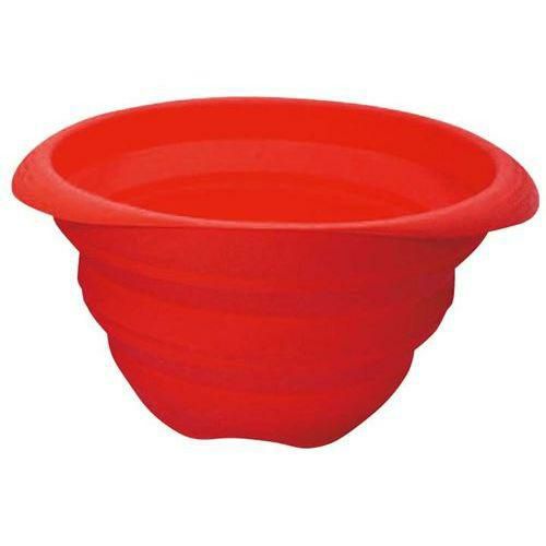 シリコン折りたたみボール レッド