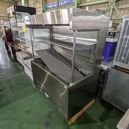 業界最長1年保証】【中古】冷蔵多段オープンショーケース フクシマ