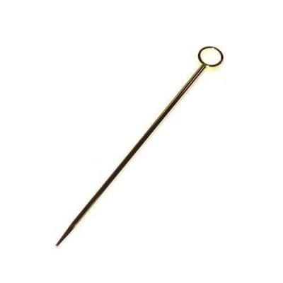 18-8 金メッキ オードプルピン（6本入）丸穴