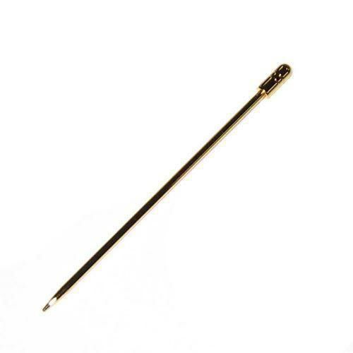 18-8 金メッキ オードプルピン（6本入）丸棒型