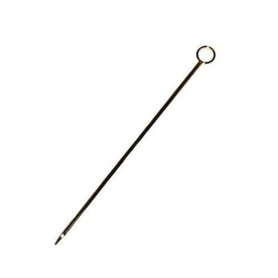 カクテルピン 丸穴（6本入）金メッキ 18-8