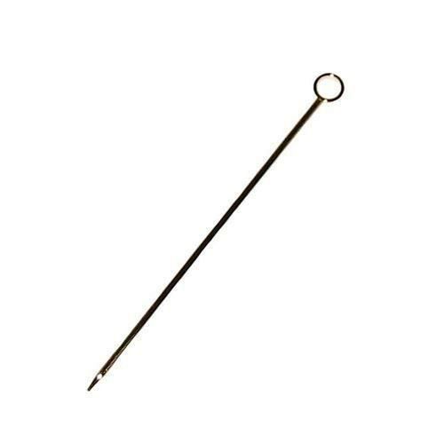 ピック カクテルピン 丸穴(6本入)金メッキ 18-8