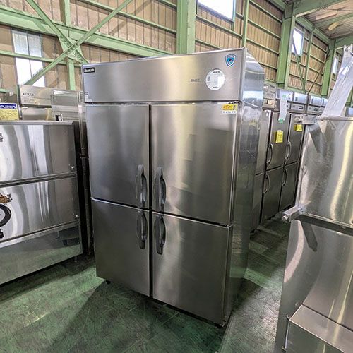 業界最長1年保証】【中古】縦型冷凍庫 大和冷機 433SS-EC 幅1200×奥行