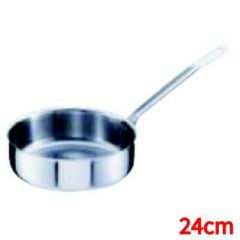 シットラムイノックス18-10ソテーパン三重底 (蓋無)24S 24cm