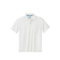 ポロシャツ 兼用 半袖 白 男女兼用 32-5061